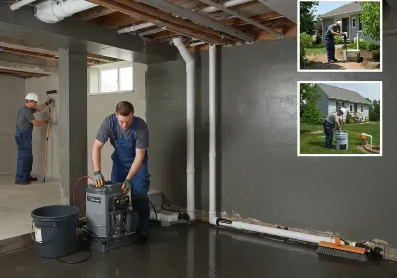 Basement Waterproofing and Flood Prevention process in Colwich, KS